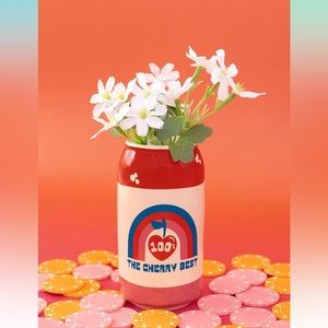 BAN.DO ~ Lucky Cherry Cream Soda Vase